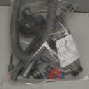 Kitchen Sink Double Waterfall Sink With LED Display With Cup Washer, Soap Dispenser, Waterfall Mixer, Worktop Controller, Etc. Workstation Kitchen Sink (Gun Grey, 35.4 * 19.7 * 8.7 IN)