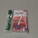 Sharpie Twin Tip Permanent Markers, Fine and Ultra Fine, Blue, 12 Count