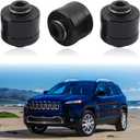 540-168 3PCS Rear Suspension Knuckle Bushing Kit Compatible with 2014-2021 Jeep Cherokee 2.4L 3.2L, Replace Part 5090070AD, 5090070AE, 5090071AC