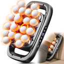 20 Head Massage Gun Deep Tissue, Electric Back Massager with 3 Modes 30 Levels, Handheld Massager for Pain Relief, Multi Head Massager for Neck, Shoulder, Back, Legs, Body