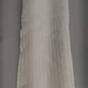 Cream White Lumbar Throw Pillow Cover 12x20 inch,Pack of 1 Soft Corduroy Cushion Cover with Patchwork Textured,Farmhouse Home Decor,Boho Decorative Rectangle Cushion Case for Couch Sofa