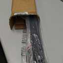 Upgraded Retractable Baby Gates for Stairs & Banister, Mesh Dog Gate Indoor, Extends to 55" Wide 33" Tall, Child Safety Gate for Stairway, Banister & Wall Mount (Black)