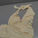 Women's Country Concert Outfits Rivet Backless Going Out Tops Ruffle Sleeveless Sexy Halter Tops Rave Outfits