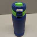 Insulated Magnetic Water Bottle - Reusable Stainless Steel Bottle with MagSafe Compatible Phone Holder -Keeps Cold for 24 Hours - Perfect for Gym, Sports, and Travel- Navy Blue 32oz