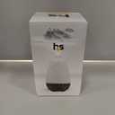 HealthSmart 500ML Essential Oil Diffuser for Large Rooms, Cool Mist Humidifier and Aromatherapy Diffuser, Adjustable Timer, Mist Mode and 7 LED Light Colors, White (Pack of 1)