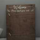 STOFINITY Wedding Seating Chart Board Display For Reception - Rustic Seating Chart For Wedding Reception Display, Find Your Seat Sign Board Decor Ideas