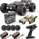 HYPER GO H14BM V3 1/14 Brushless RC Cars for Adults Fast 50 mph, RC Trucks 4X4 Offroad Waterproof, Electric Powered High Speed RC Car, Fast Extreme RC Truggy with 3S Battery for Snow Sand