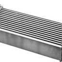 03CSI019ASL Aluminum Turbo Intercooler Replacement for Ford F150 F-150 2.7L 3.5L EcoBoost 2015 2016 2017 2018 2019 2020