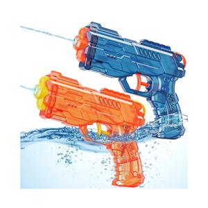 Water Squirt Guns Toys for Kids: Leakproof Super Water Gun for Boys Girls Adults - Small Outdoor Water Gun Toy for Pool Beach Swimming Summer Games Yard Party (2 Pack)