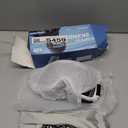 findway Ski Goggles OTG - Over Glasses Snow/Snowboard Goggles for Men, Women & Youth - 100% UV Protection (A1-white Silver Vlt 10%)