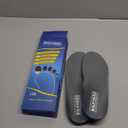 Plantar Fasciitis Feet Insoles Arch Supports Orthotics Inserts Relieve Flat Feet, High Arch (Mens 10-10 1/2 | Womens 12-12 1/2) (Gray)