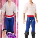 Mattel Disney Princess Toys, Prince Eric Posable Fashion Doll in Signature Outfit, Inspired by The Little Mermaid Movie