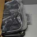 Petskd Top-Expandable Pet Carrier with Wheels 18x13x9.5 Inches Southwest Airline Approved, Soft-Sided Carrier for Small Cats Dogs with Locking Safety Zippers and Anti-Scratch Mesh (Black)