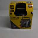 STANLEY J5C09 JUMPiT Portable Power Station Jump Starter: 1000 Peak/500 Instant Amps, 120 PSI Air Compressor, USB Port, Battery Clamps