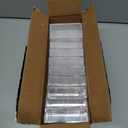 10 Pack Clear Acrylic Card Storage Boxes with Lids  3 1/2" L x 2 1/2" W x 1" H Baseball Card Storage Box, Sports Card Boxes, Magic Card Storage Box and Playing Card Case  Made in USA