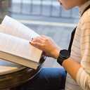 Compatible with Google Pixel Watch, Genuine Leather Replacement Band Strap Compatible with Google Pixel Watch 2 41mm (Black)