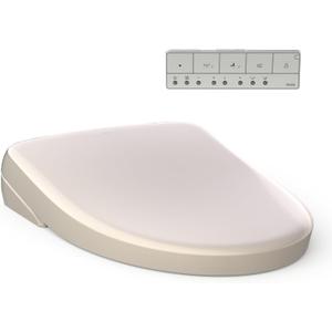 TOTO WASHLET S7A Electronic Bidet Toilet Seat with EWATER+ Bowl and Wand Cleaning, Auto Open and Close Contemporary Lid, Elongated, Sedona Beige - SW4736#12