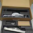 Dhiedas Slim Sliding Glass Door Lock, Sliding Door Lock with Fingerprint Remote APP Keypad RFID Key Electronic Digital Biometric Mortise Smart Lock for Double Hook Patio Sliding Door