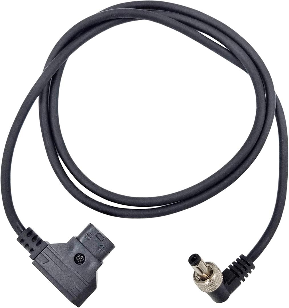 D-Tap to DC 5.5 2.5mm Monitor Power Cable Compatible withAtomos Ninja v KiPRO SmallHD LCD Monitors Shogun Sony PIX-E7 PIX-E5 Touchscreen Hollyland Mars 400s, Blackmagic Video Assist, 40"