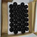 GAsupply 14x2 Lug Nuts Black, 32pcs M14x2.0 Spline Lug Nuts Closed End Drive Tuner Acorn, 2" 50mm Tall for Aftermarket Wheel Nuts, with 1 Key