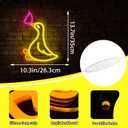 Duck Neon Sign for Wall Decor Animal Duck Led Neon Light for Bedroom | Dimmable Cartoon LED Light Up Sign for Boy Room Party Man Cave Decoration Birthday Gifts Art Size13.7*10.3 In