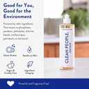 THE CLEAN PEOPLE Liquid Dish Soap - Clean, Simple Ingredients - Extra Scrubbing Power (Fragrance Free) 12 fl. oz (3 Pack)