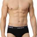 Lacoste Men's Cotton Stretch Essentials Briefs Medium