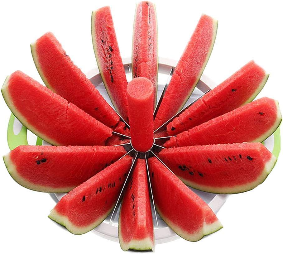 ZaH Melon Slicer Multifunctional Handheld Round Divider Watermelon Cutter Fruits Cutting Slicing Kitchen Tools ZaH Melon Slicer Multifunctional Handheld Round Divider Watermelon Cutter Fruits Cutting Slicing Kitchen Tools