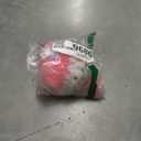 LE SURE Dog Birthday Cake Toy - Cute Squeaky Dog Toy for Gentle Chewers with Interactive Tug Rope, Plush Interactive Toy for Adult Dogs Birthday Party, Standard, Pink