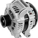 New Alternator Fit for 2014 for Chrysler 300 5.7L 2011-2016 for Dodge Durango 5.7L 2012-2014 for Chrysler 300 6.4L 2012-2013 2015 for Jeep Grand Cherokee 6.4L 5.7L, Replace OE 11576 421000-7031