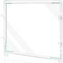 UPGRADED AHT73514301 Glass Shelf Compatible with LG Refrigerator Glass Shelf PS7788910 Kenmore LG Refrigerator Shelf Replacement LTCS20030S LTCS20020S LTCS20220B LTCS20020W LTCS20220S LG Fridge Shelf