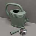1 Gallon Watering Can for Indoor Plants, Garden Watering Cans for Outdoor Plant House Flower, Modern Plant Watering Can Large Long Spout with Sprinkler Head (Green)