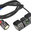 Backup Camera Rear View Camera Compatible with 2014 2015 Chevy Silverado Cheyenne GMC Sierra 1500 2500 HD 3500 HD Replaces # 22803702 23306741