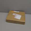 Innqoo White Side Table Lamp with USB Port and Outlet, Dimmable Nightstand Bedside Lamps with Linen Lampshade, Desk Lamp for Bedroom, Living Room, Guest Room, Home Office, LED Bulb Included