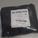 Box Spring Cover Queen/Cal Queen Size - Jersey Knit & Stretchy Wrap Around 4 Sides, Alternative for Bed Skirt, Gray