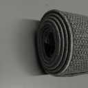 Bath Mat,Ultra Thin Bathroom Rugs,Rubber Bath Mats for Bathroom,No Slip Bath Rug,Quick Dry,Machine Washable,Low Pile,Absorbent,Shower Outside,Sink,Home Decor Accessories.Dark Grey,1'5"x2'3"(17x27inch)