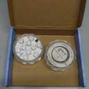 YiaMia Hot Tub Lights - 2-Pack RGB Color Battery-Powered LED Pool Lights with Remote Control and Suction Cup for Ponds, Decoration, Parties, Spas, Aquariums