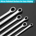 DURATECH 12mm Extra Long Ratcheting Wrench, Metric, CR-V Steel