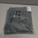 Simplee Women's Short Sleeve Velvet Maxi Dress V Neck Empire Waist Long Formal Wedding Guest Dresses (Green, S)