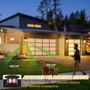 FILIYANO Motion Sensor Outdoor Wall Light - Black Dusk to Dawn Outdoor Lighting, LED Waterproof Exterior Light Fixture, Modern Porch Light Outside Wall Mount for House Patio Garage Garage, Anti-Rust