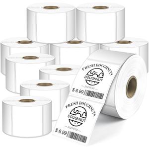 LLIKED 7500 Direct Square Thermal Labels 2" x 2", QR Code&Barcode Stickers