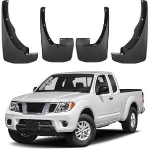 BDFHYK Mud Flaps Splash Guards Mudguards Mudflaps Compatible with Nissan Frontier 2005-2022 4PCS Front & Rear Side