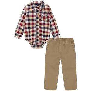 Tommy Hilfiger boys 2pc Woven Shirt Pant Set 12M
