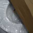 Hibbent Premium Elongated Toilet Seat with Cover(Oval) Quiet Close, One-Click to Quick Release, Easy Installation Never Loosen Hinge, Slow Close Toilet Seat and Cover, Easy Cleaning-White Color