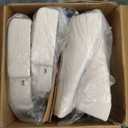 COLAMY Upholstered Dining Chairs Set of 2, Mid Century Modern Kitchen Chairs with Back, Farmhouse Fabric Side Dining Room Chairs with Wood Legs for Dining Room Restaurant, Beige