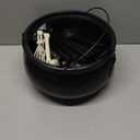 MEADIN Halloween Decorations Outdoor - Large Witches Cauldron on Tripod with Cauldron Diffuserr and Big Skeleton - Black Plastic Cauldron Halloween Decor for Outside Yard Lawn Home Porch Door