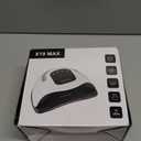 320W UV LED Nail Lamp Professional LED Nail Dryer for Gel Nails with 72pcs Lamp Beads, Touch Screen 4 Timers and Automatic Sensor Ideal for Home Salon, Fast Drying Technology for Perfect Nails