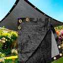 E.share 40%-50% Black Sun Shade Cloth Outdoor - 20Ft X 24Ft Garden Shade Netting with Grommets for Greenhouse, Plant Covers, Patio, Chicken Coop, Barn & Kennel