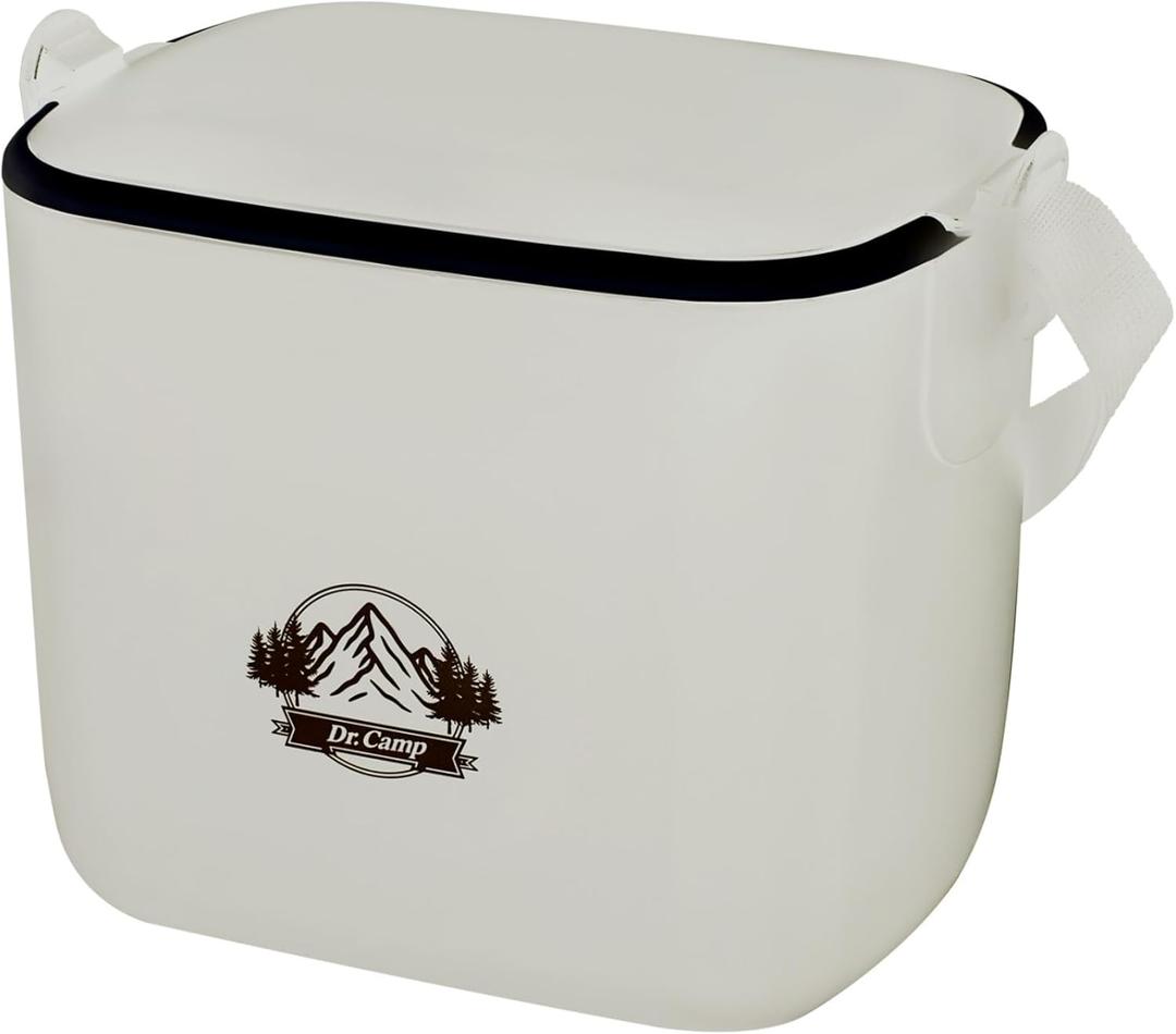 6 QT Insulated Cooler Box for Ice Beverage Food Storage Portable Ice Chest for Camping Picnic Tailgate Outdoor Use Chiller Caja Enfriadora Porttil para Camping