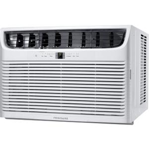 Frigidaire 23,000 BTU Window Air Conditioner with Supplemental Heat, Dehumidifier, and Remote, 230V, Cools up to 1400 Sq. Ft. for Apartment, Bedroom, Large Rooms (White)